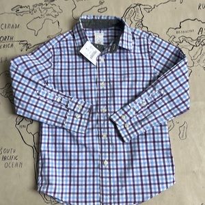 New JCrew crewcuts button down shirts size 4-5 yr old